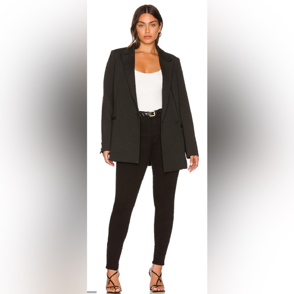 Good American Good Legs Skinny Jean in Black - Size 6 - Picture 8 of 12